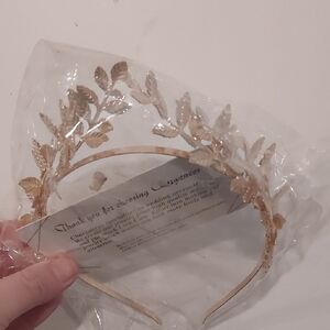 Gold Leaf Headband